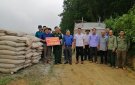 Hưởng ứng phong trào thi đua lực lượng vũ trang huyện Ngọc Lặc chung sức xây dựng nông thôn mới tại Thôn Chả Thượng